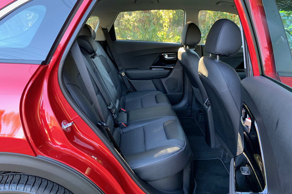 The PHEV has its batteries under the back seat. (image credit: Matt Campbell / PHEV S variant pictured)