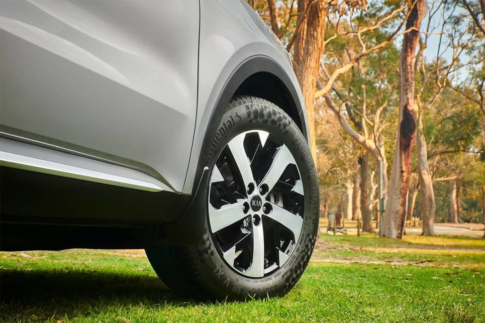 The Sport grade adds 18-inch alloy wheels. (Sport variant shown)