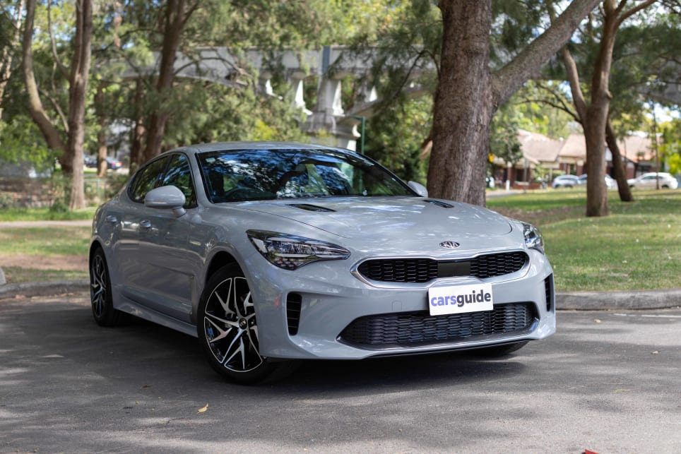 The sleek and sporty coupe shape looks great on the road.