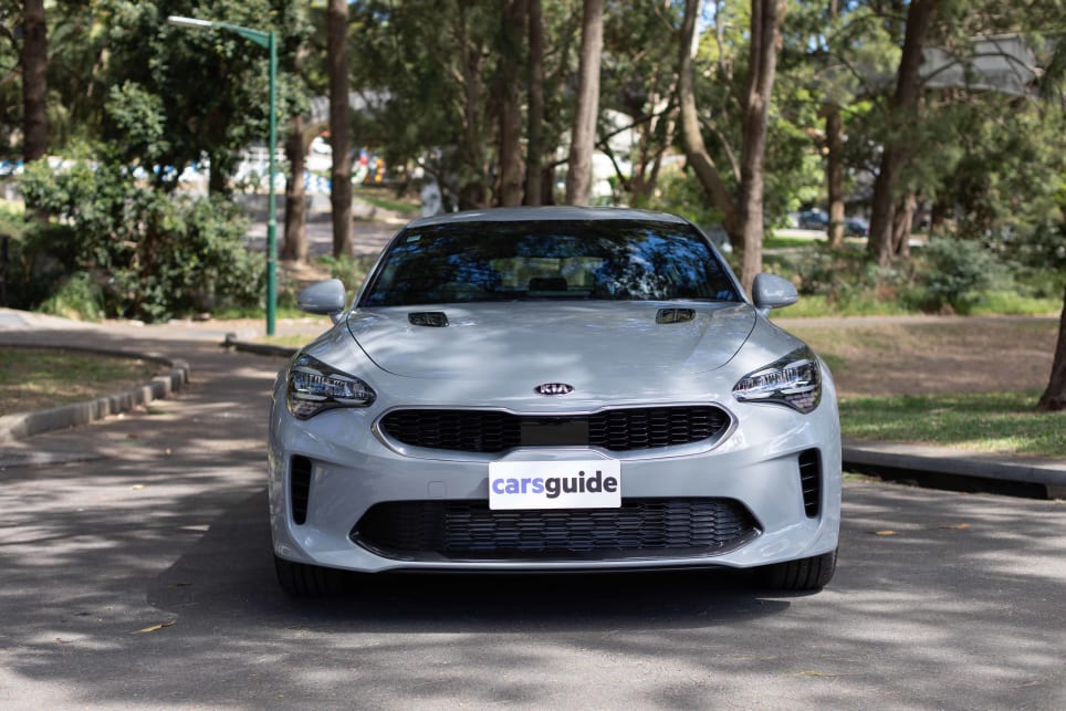 The sleek and sporty coupe shape looks great on the road.