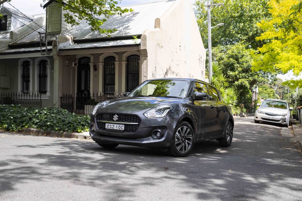 The Swift GLX Turbo is a fun little car to drive both in and out of the city (image credit: Rob Cameriere).