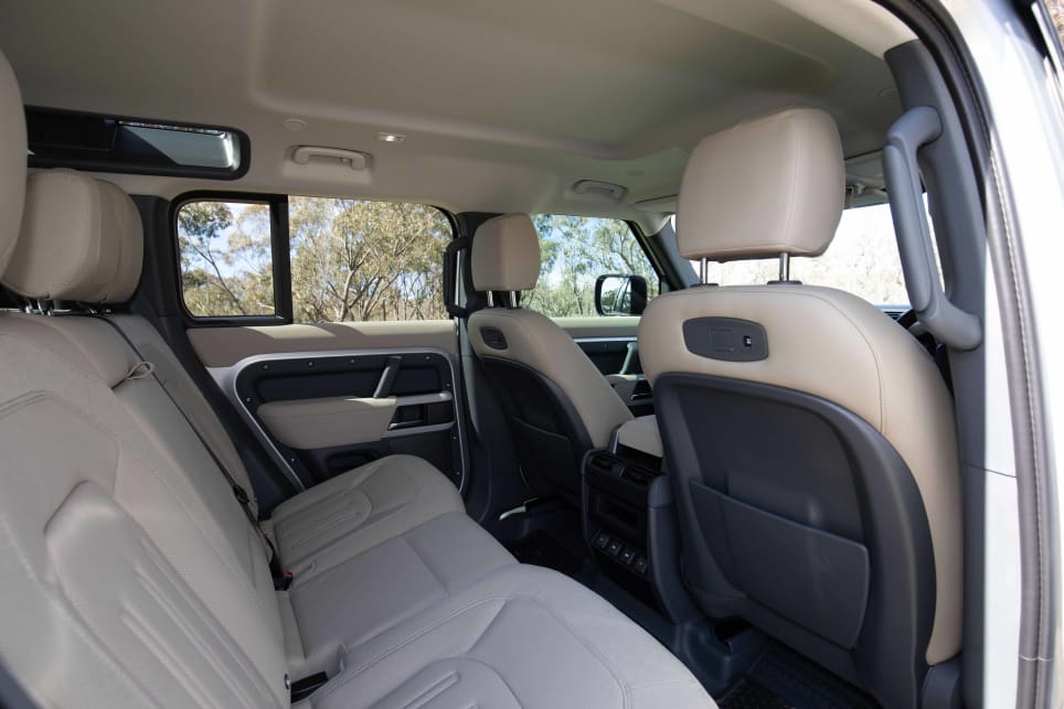 Up-front and in the back seats, there is adequate room for everyone.