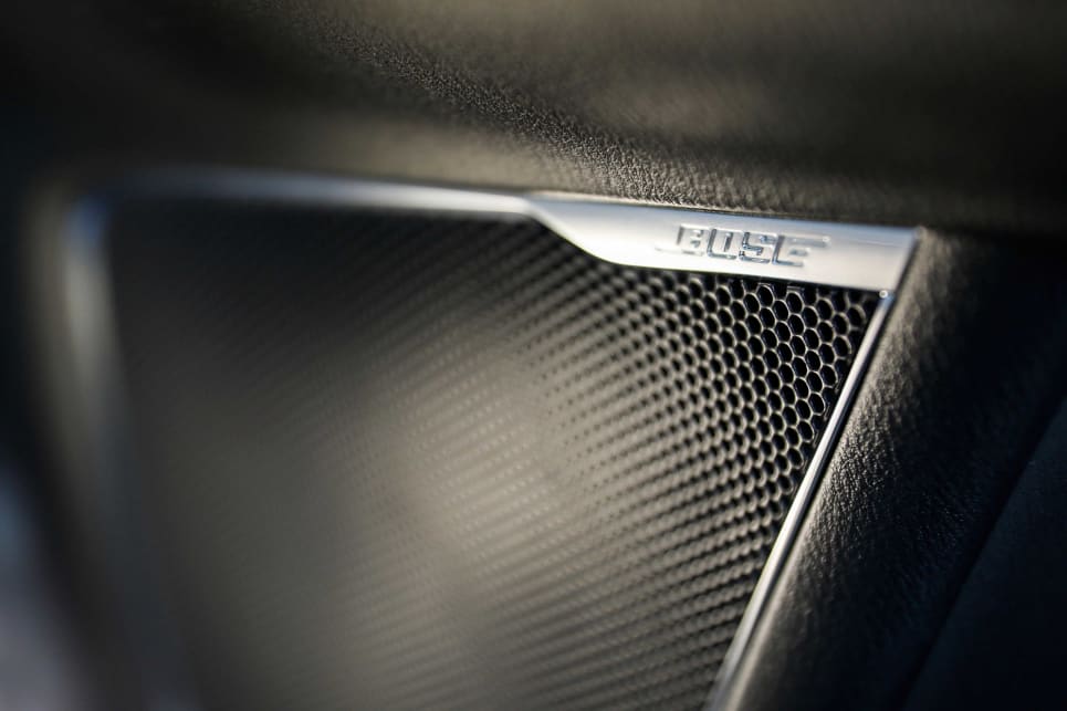 The GT features a 12-speaker Bose sound system (image: GT SP).