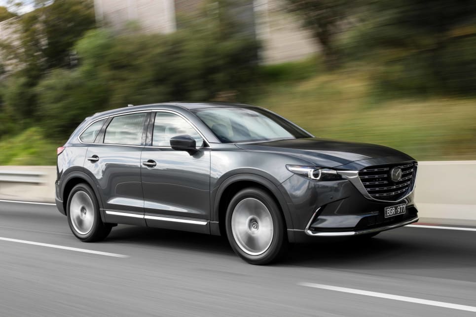 As far as large SUVs go, the CX-9 is one of the better ones to drive (image: Azami LE).