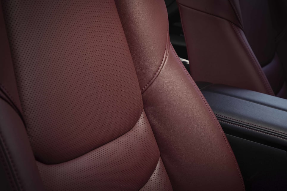 The GT and GT SP grades get leather upholstery.