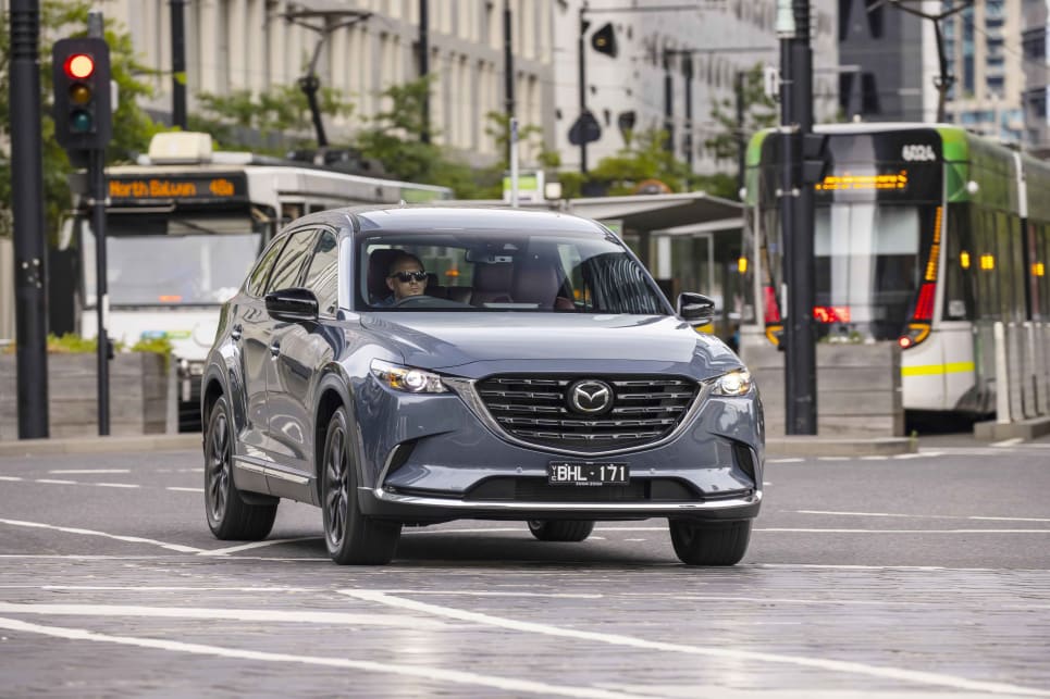 As far as large SUVs go, the CX-9 is one of the better ones to drive (image: GT SP).