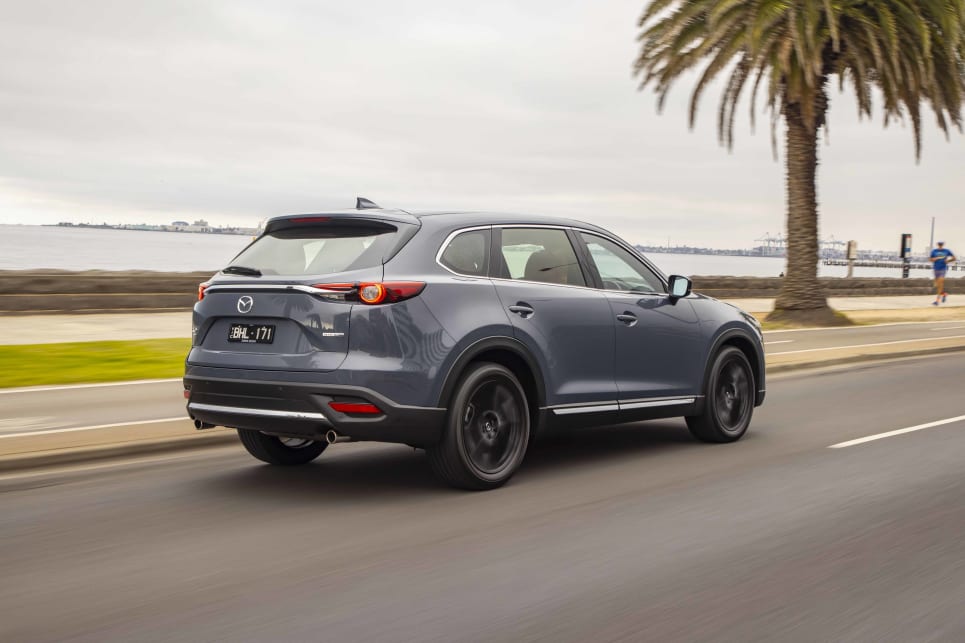 As far as large SUVs go, the CX-9 is one of the better ones to drive (image: GT SP).