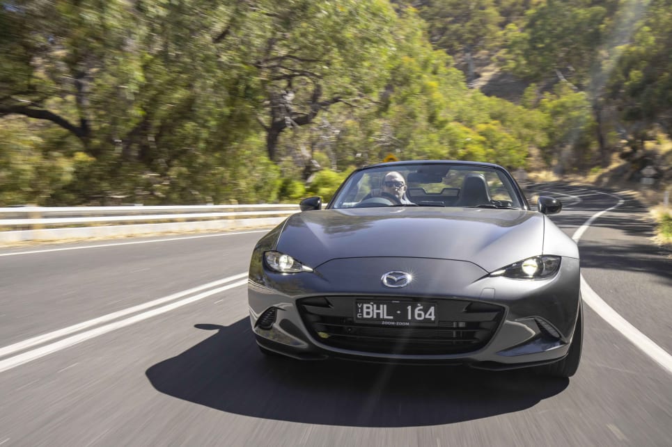 The MX-5 is one of the most enjoyable drives out there.