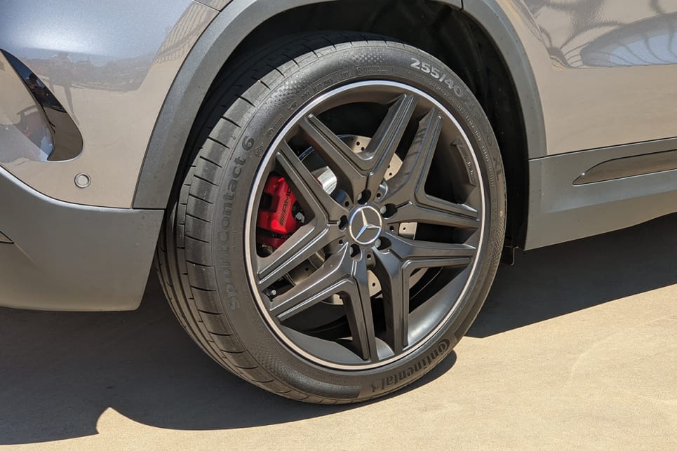 You can option 21-inch wheels.