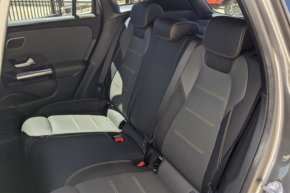 Being a small SUV, the rear seats also afford plenty of room for occupants.