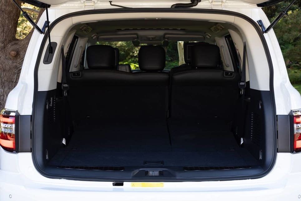 With all seats in place, boot space is rated at 468 litres. (image credit: Dean McCartney)