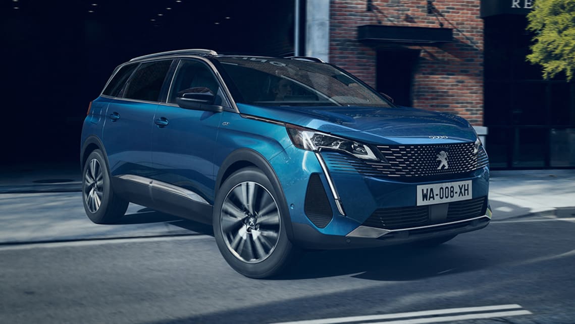 New Peugeot 5008 2021 detailed Facelifted VW Tiguan Allspace rival