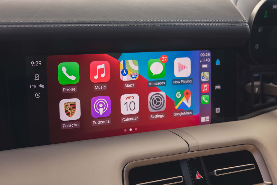 The centre stack features 10.9- and 8.4-inch touchscreens (image: Turbo).
