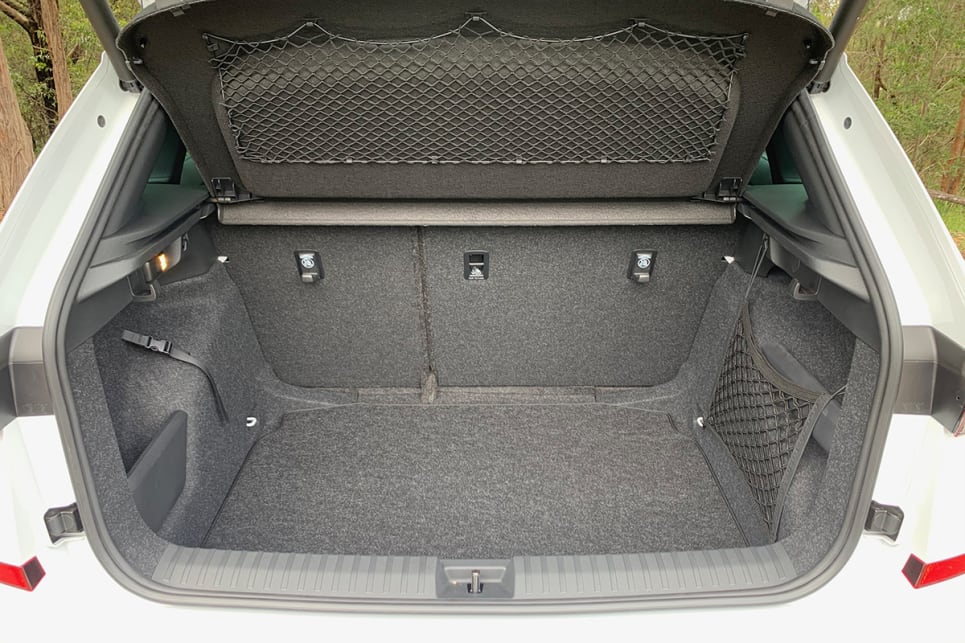 The boot space in the Skoda Kamiq is exceptional for its size. (image: Matt Campbell)