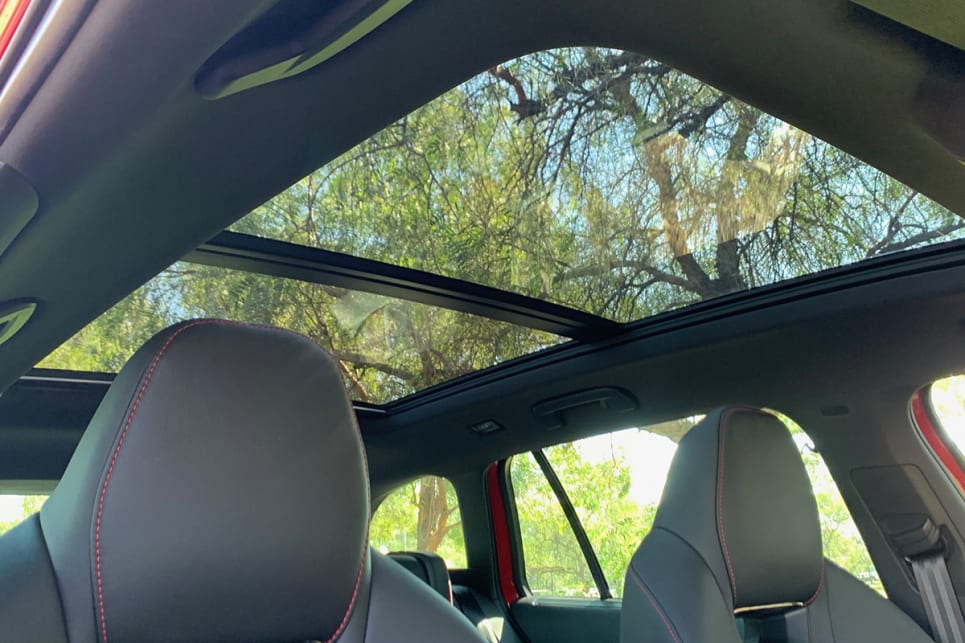 The Wagon can be had with a panoramic sunroof. (Wagon variant pictured) 