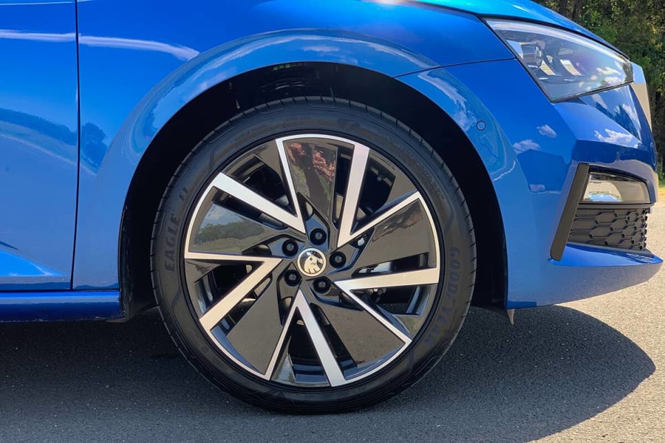 The Launch Edition scores 18-inch aero-style wheels. (Launch Edition variant pictured)