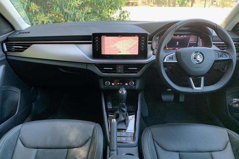 The larger 9.2-inch media system comes with sat nav and wireless Apple CarPlay. (Launch Edition variant pictured)