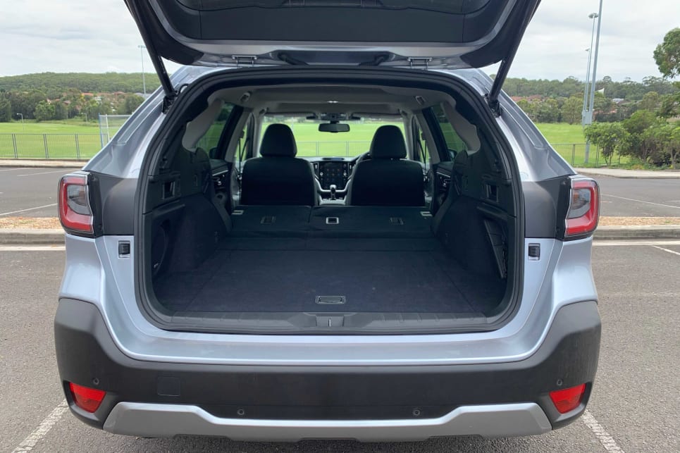 The new Outback offers 522 litres (VDA) of boot space (image: AWD Touring).