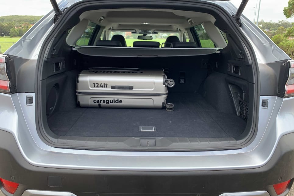 The new Outback offers 522 litres (VDA) of boot space (image: AWD Touring).
