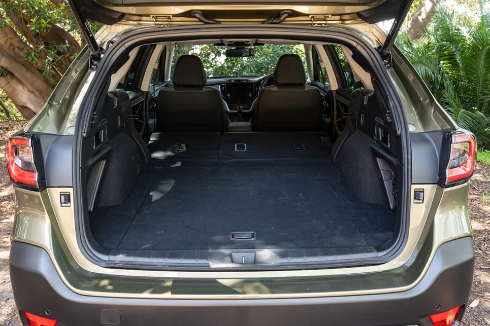 Folding the seats flat increases cargo capacity to 1267 litres.