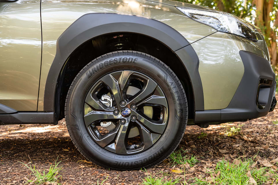 The Sport wears 18-inch alloy wheels.