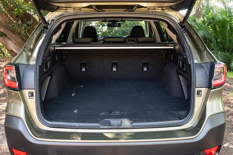 With the rear seats in place, boot space is rated at 522 litres.