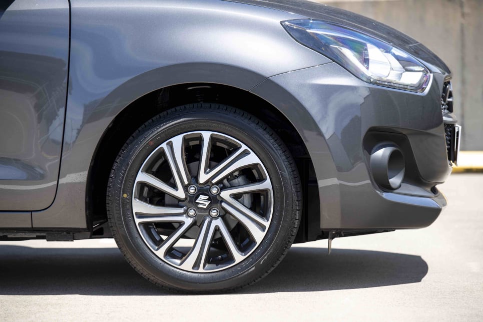 The Swift gets 16-inch wheels (image credit: Rob Cameriere).