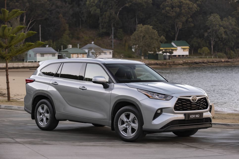 This Kluger is totally new, but it’s instantly recognisable as a Kluger (image: GX).