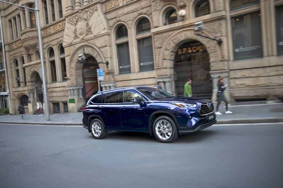 The Kluger is one of the best driving large SUVs in its price range (image: Grande).