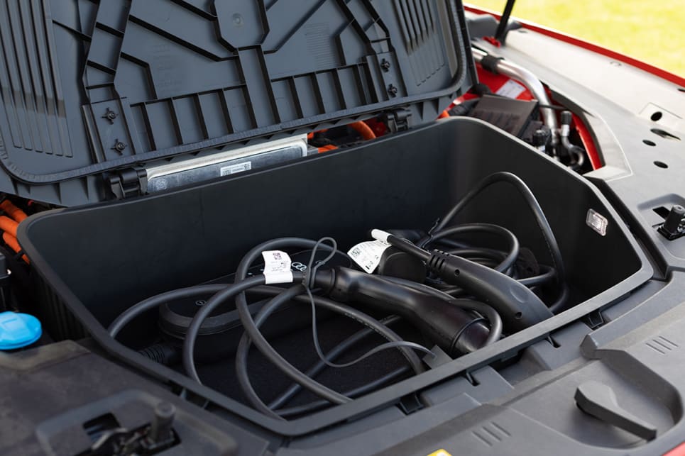 You will get a home charger installed in your garage.