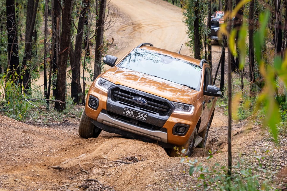 The Wildtrak is a proven off-road champ (image credit: Tom White).

