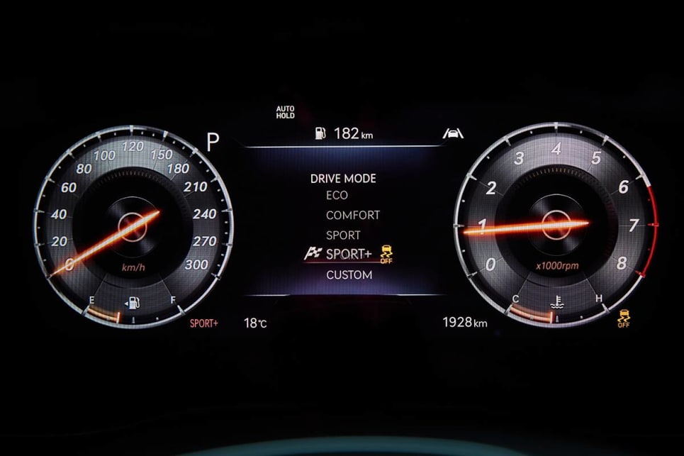 The ‘Luxury Package’ adds a 12.3-inch 3D digital instrument cluster. (3.3T Sport Luxury Pack variant pictured)