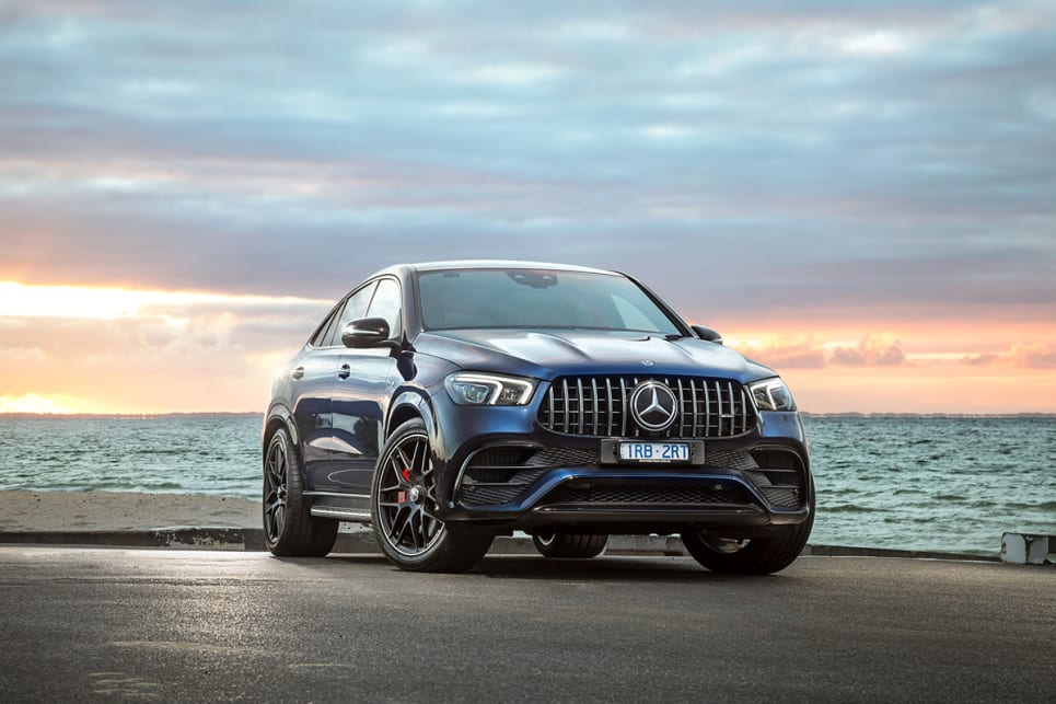 The GLE63 S is identifiable as an AMG thanks to its distinctive Panamericana grille insert. (Coupe variant pictured)