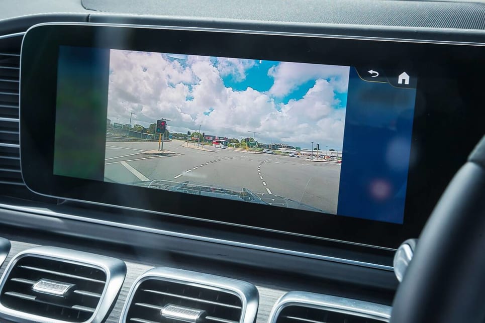 The GLE63 S comes with surround-view cameras and front and rear parking sensors.