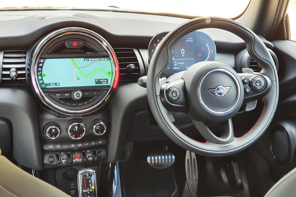 Inside is a 8.8-inch multimedia touchscreen and 5.0-inch digital instrumentation display.
