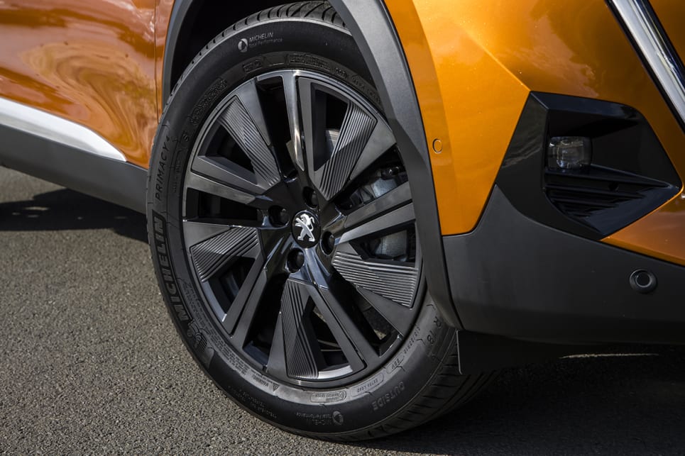 The GT Sport wears 18-inch black alloy wheels. (GT Sport shown)
