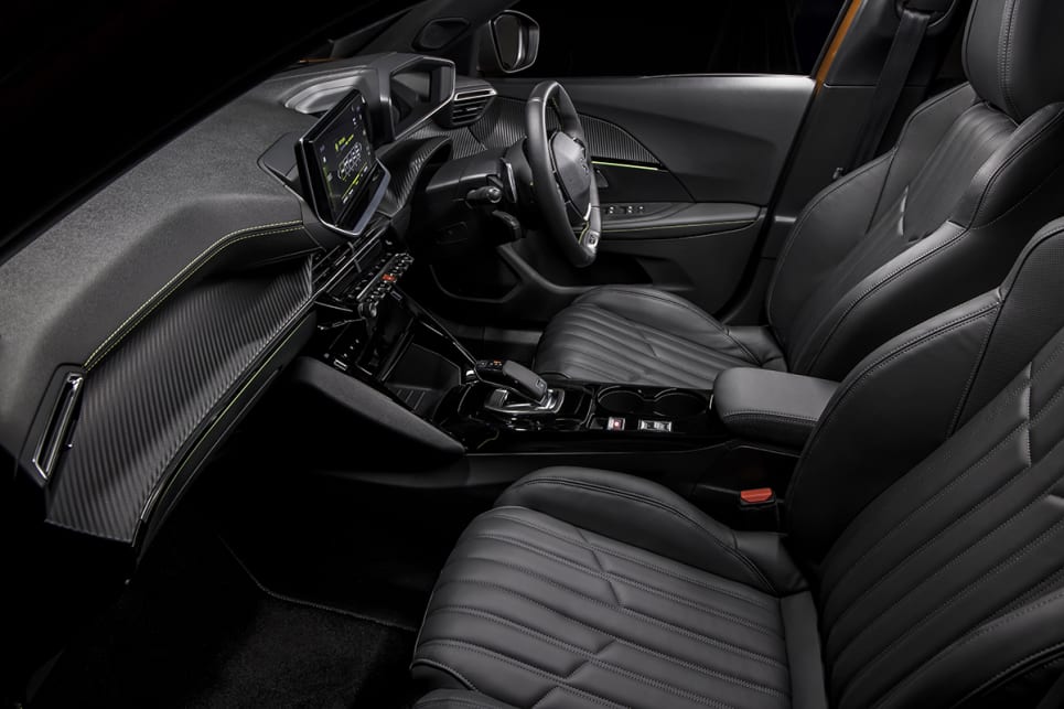 The interior of the GT Sport has Nappa leather-appointed seats. (GT Sport model shown)