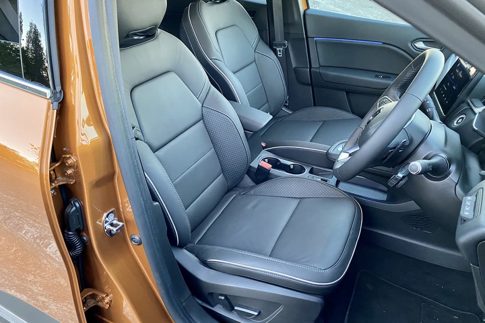 The new Captur has more comfortable seats compared to before. (Intens variant pictured)
