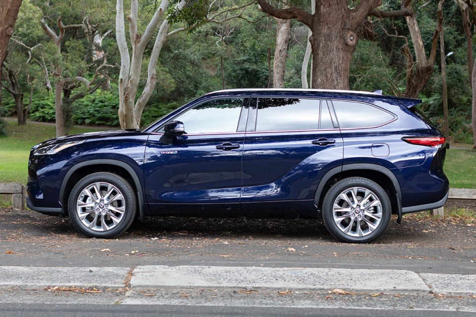 The Kluger has been given the RAV4 treatment (image: Dean McCartney).