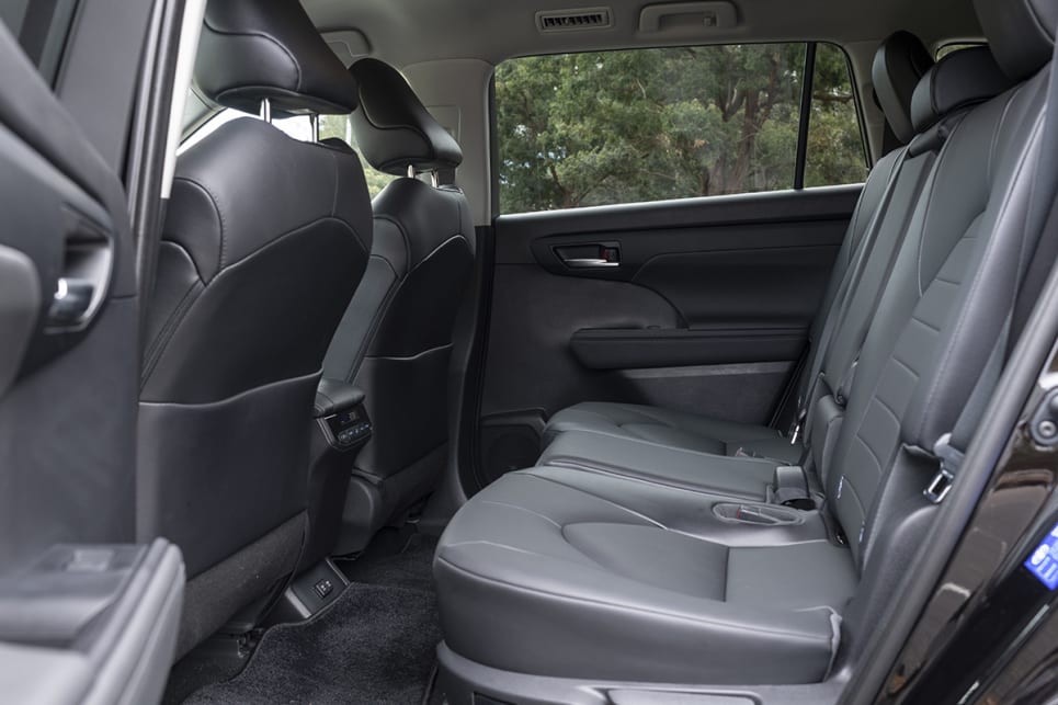 The Kluger felt much roomier compared to the CX-9.