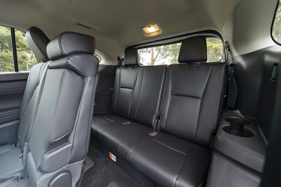 The Kluger wins for second-row roominess and the space up front is vast.