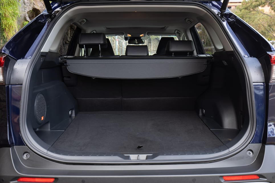 The boot is huge, with 580L of space.
