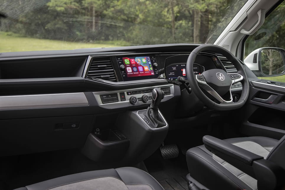 The appearance package adds a larger 10.25-inch touchscreen.