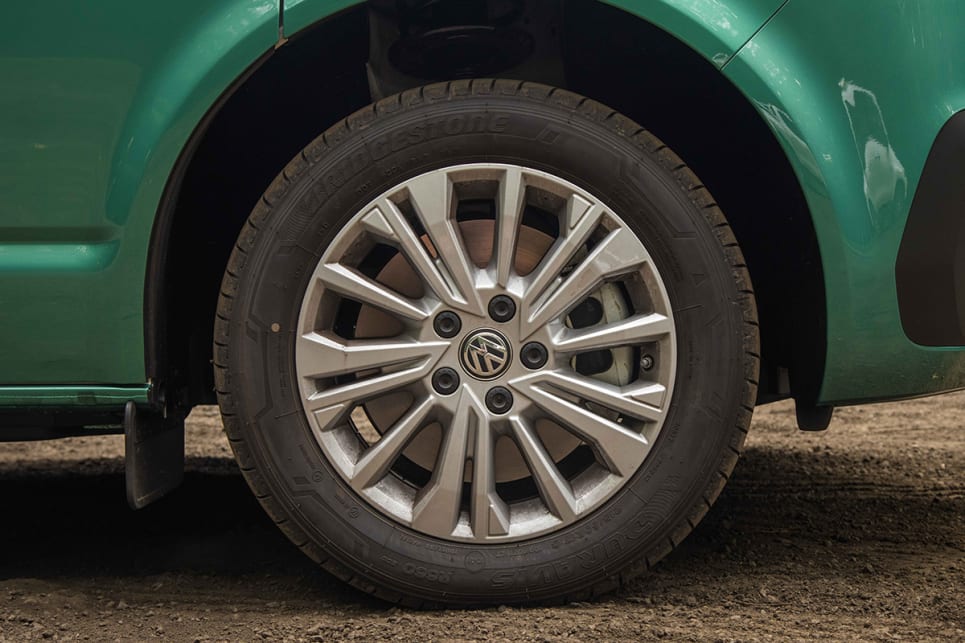 The California Beach wears 17-inch alloy wheels.