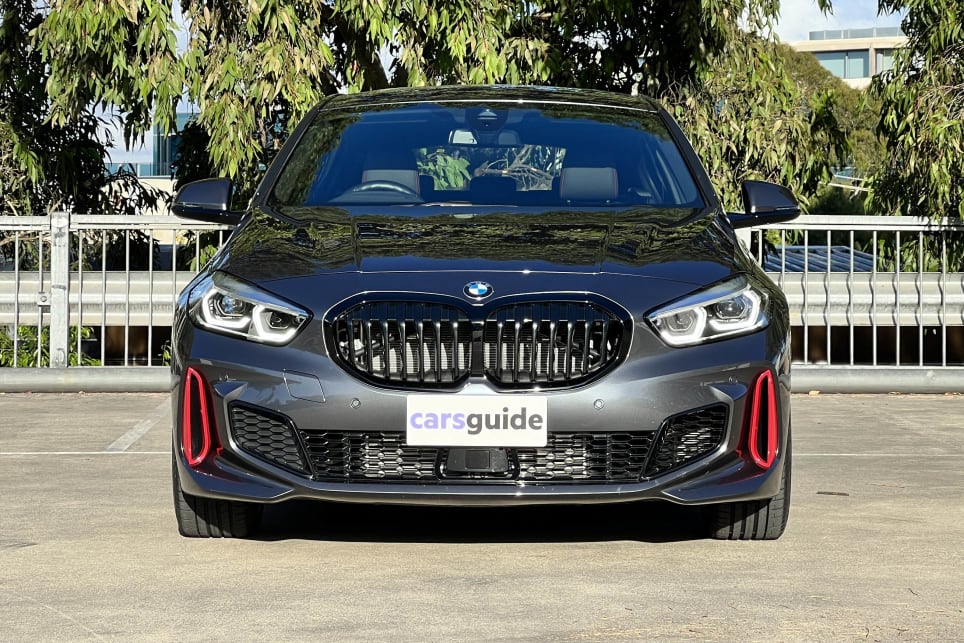 You can count me among those who aren't fans of the 1 Series' version of BMW’s 'kidney' grille (Image: Justin Hilliard).