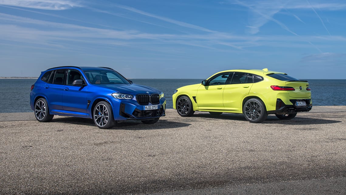 2022 BMW X3 and X4 M Competition