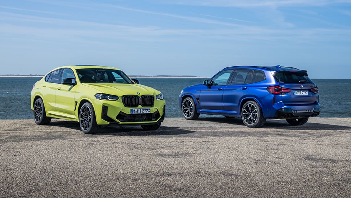 2022 BMW X3 and X4 M Competition