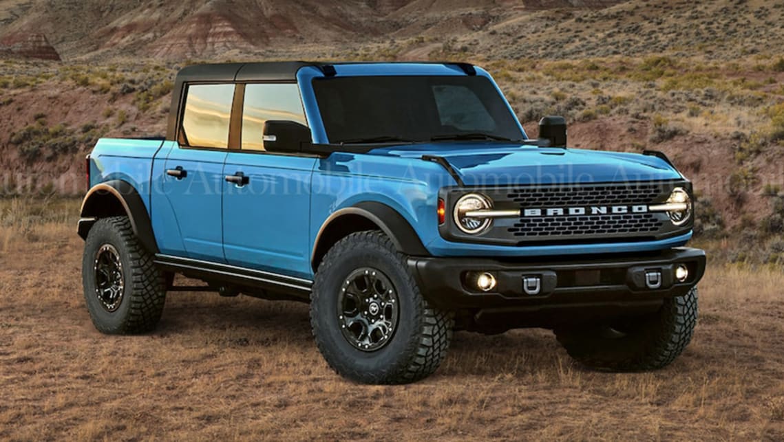 New Ford Bronco pick-up 2022 confirmed! Ranger-based dual-cab ute to