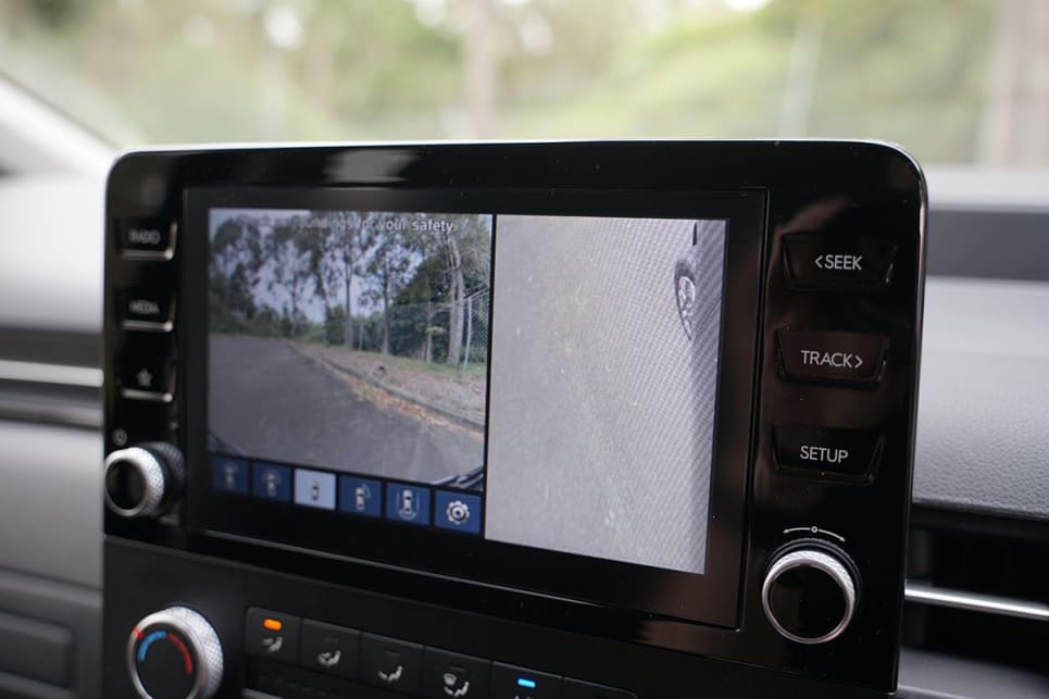 Standard equipment on the base grade includes multi-angle parking cameras. (Image: Stephen Ottley)