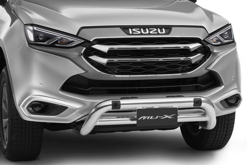 2022 Isuzu MU-X accessories detailed: New Mitsubishi Pajero Sport